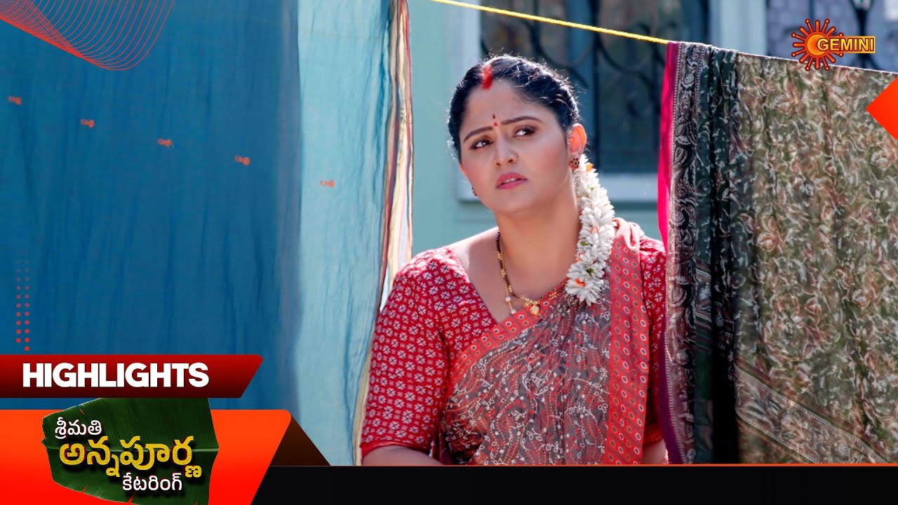 Srimati Annapurna Catering - Highlights of the day | 22 Jan 2026 | Gemini TV