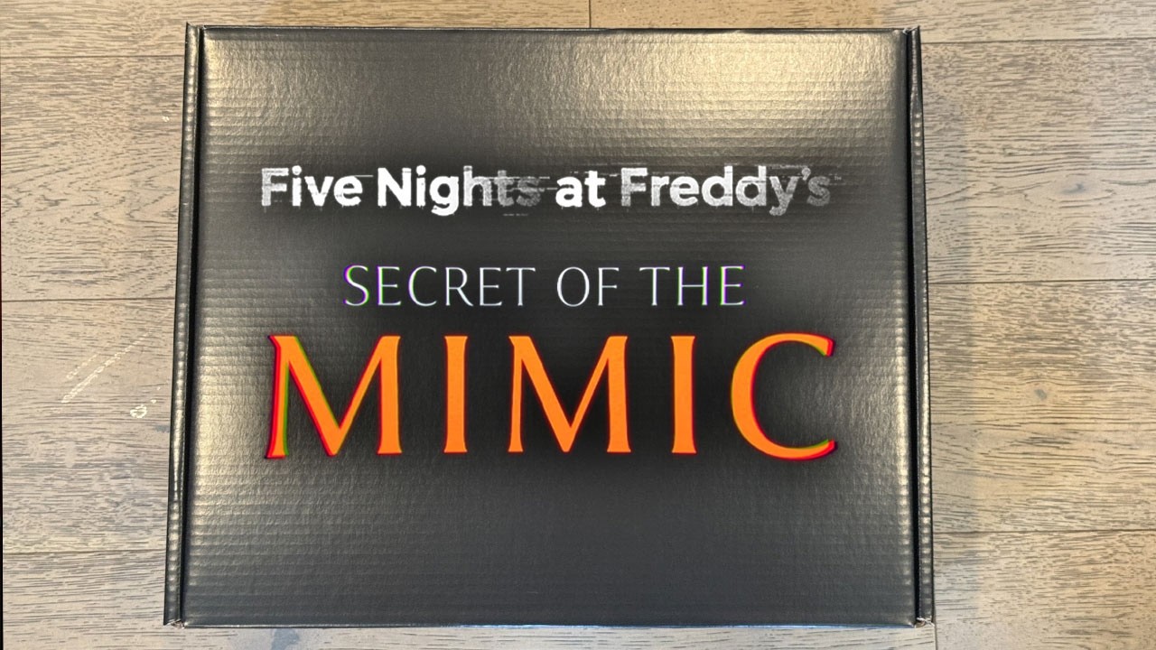 STEEL WOOL SENT ME AN EXCLUSIVE FNAF SECRET OF THE MIMIC PACKAGE.. (OMG)