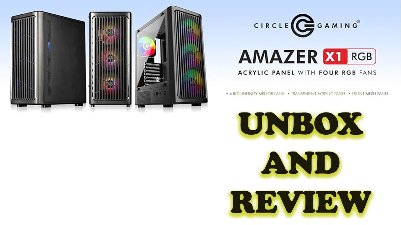 Circle Amazer X1 Gaming Cabinet | Under 2k Gaming Cabinet