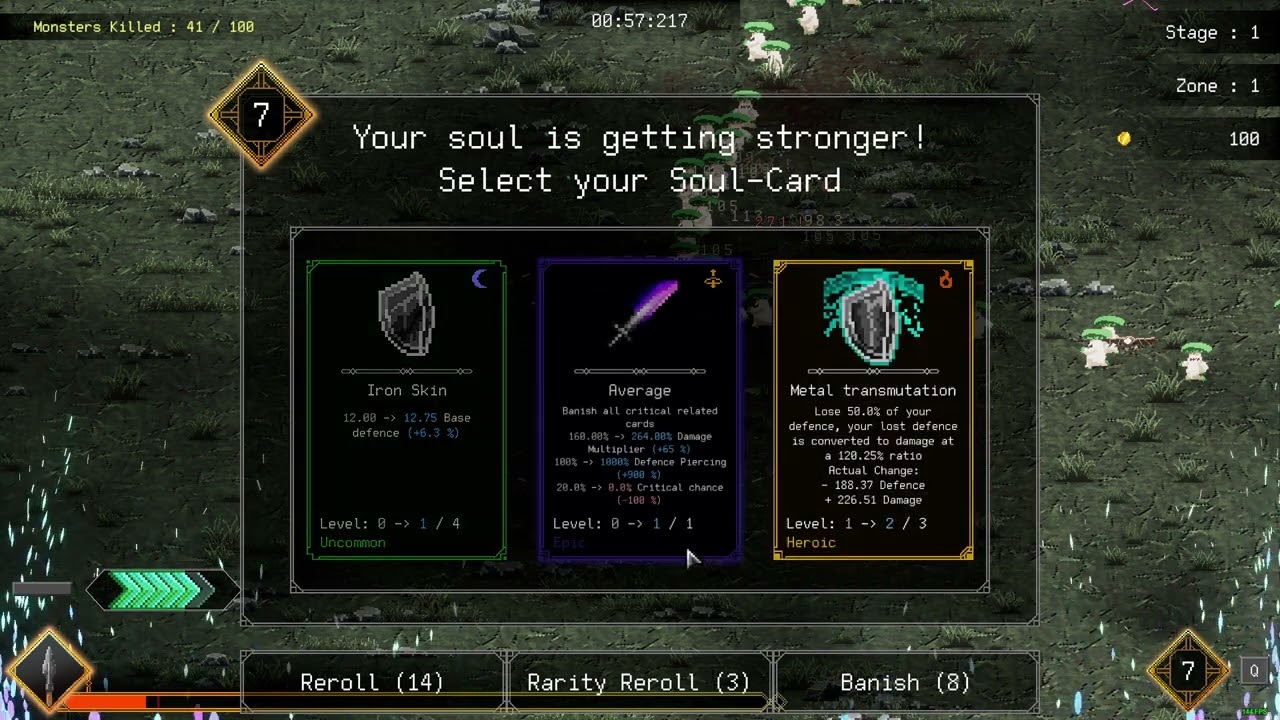 Quick 30 Levels in Stage 1 - Rogue Genesia