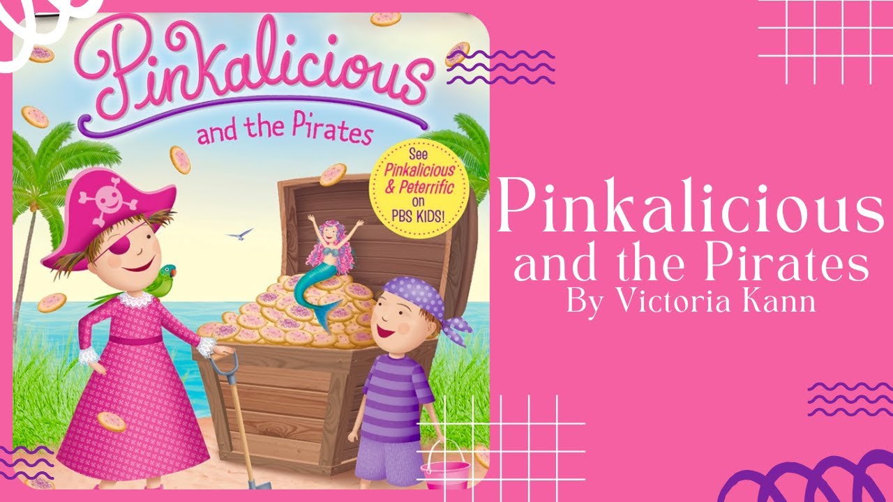 🦜 Pinkalicious and the Pirates 🦜 Stories for Kids Read Aloud [ READ ALONG VIDEO ]
