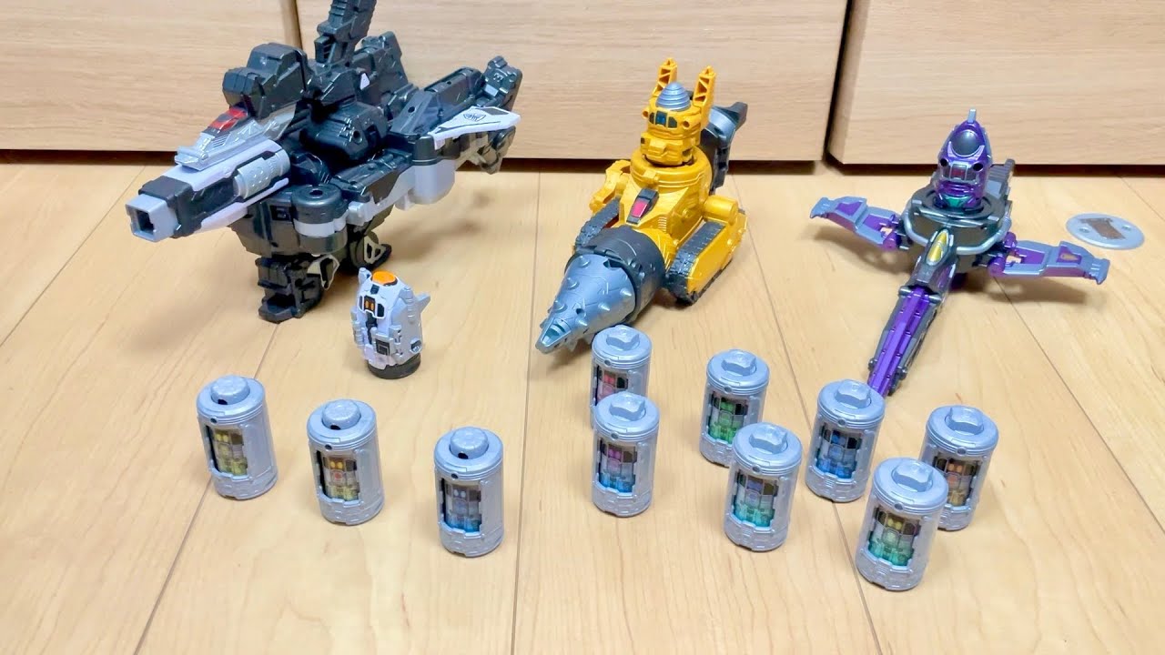 【Project R.E.D 超宇宙刑事ギャバン インフィニティ】ついに放送⁉️DXギャバリオントリガー、セイバー、ドリルとエモルギアで遊んでみた
