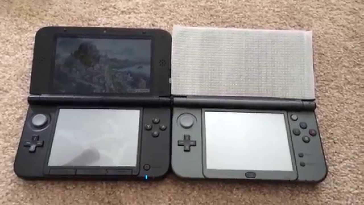 New Nintendo 3DS XL New Black Unboxing