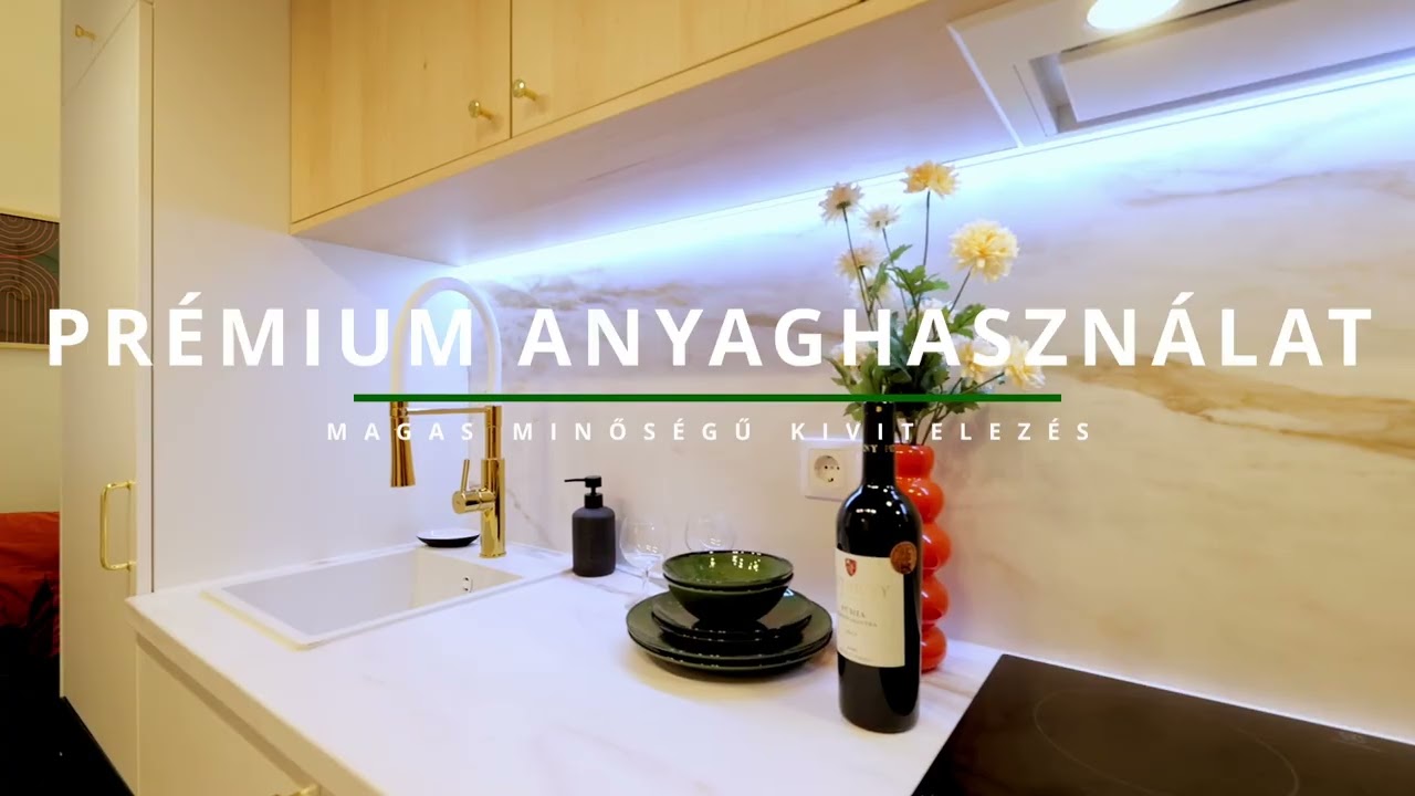 Eladó 26m2 /duplex lakás /teljeskörűen felújított /berendezett /az Izabella utcában / ingatlan videó