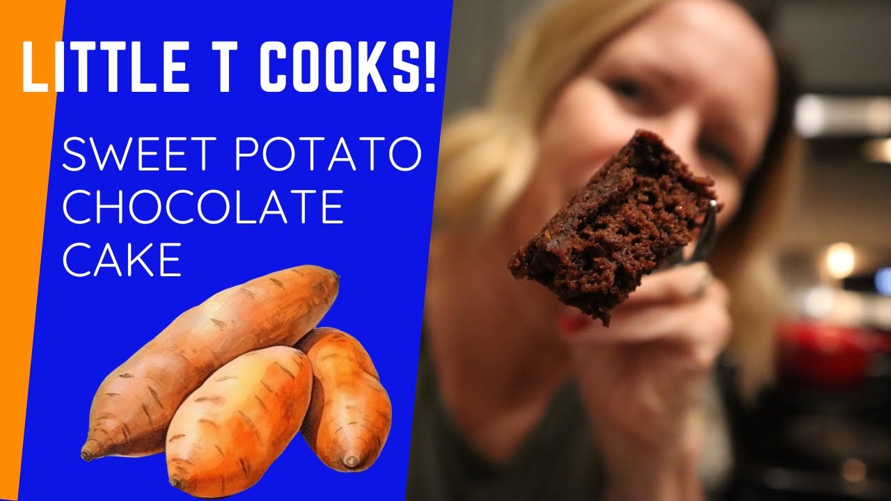 Sweet Potato Chocolate Loaf Cake #vegancake #sweetpotato