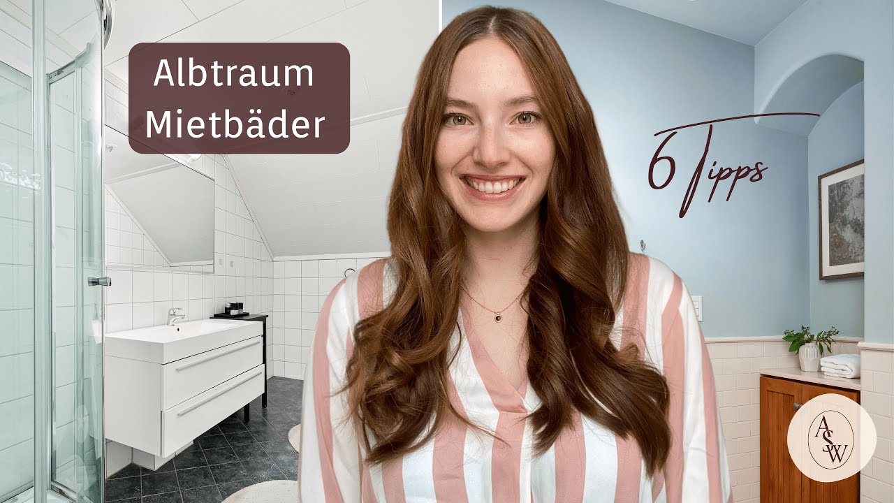 Vom kalten gefliesten MIETBAD zur WELLNESS OASE | 6 Interior TIPPS für ein GEMÜTLICHES Badezimmer