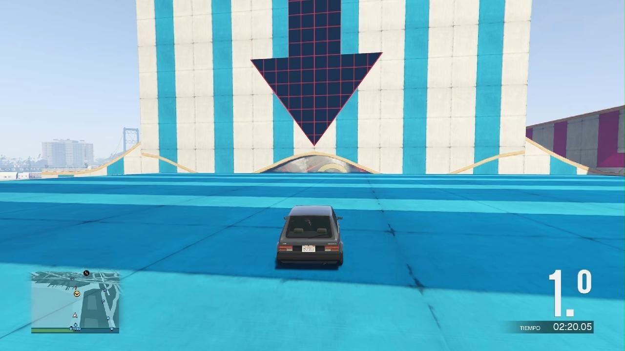 SE FUE Y NO LO PILLE MAS RACE RANDOM GTA V ONLINE