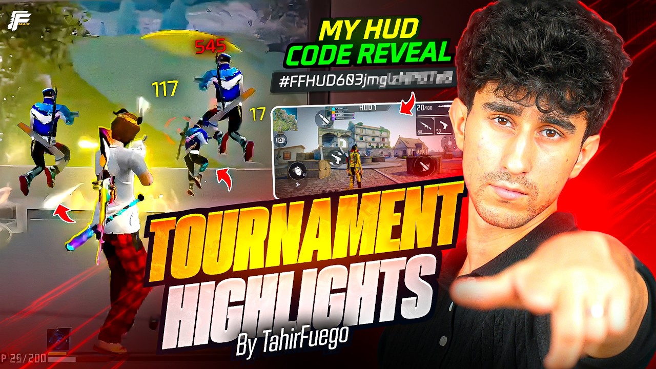 🎯 ОСНОВНЫЕ МОМЕНТЫ ТУРНИРА FREE FIRE + КОД КАСТОМНОГО HUD И РАСКРЫТИЕ SENSI