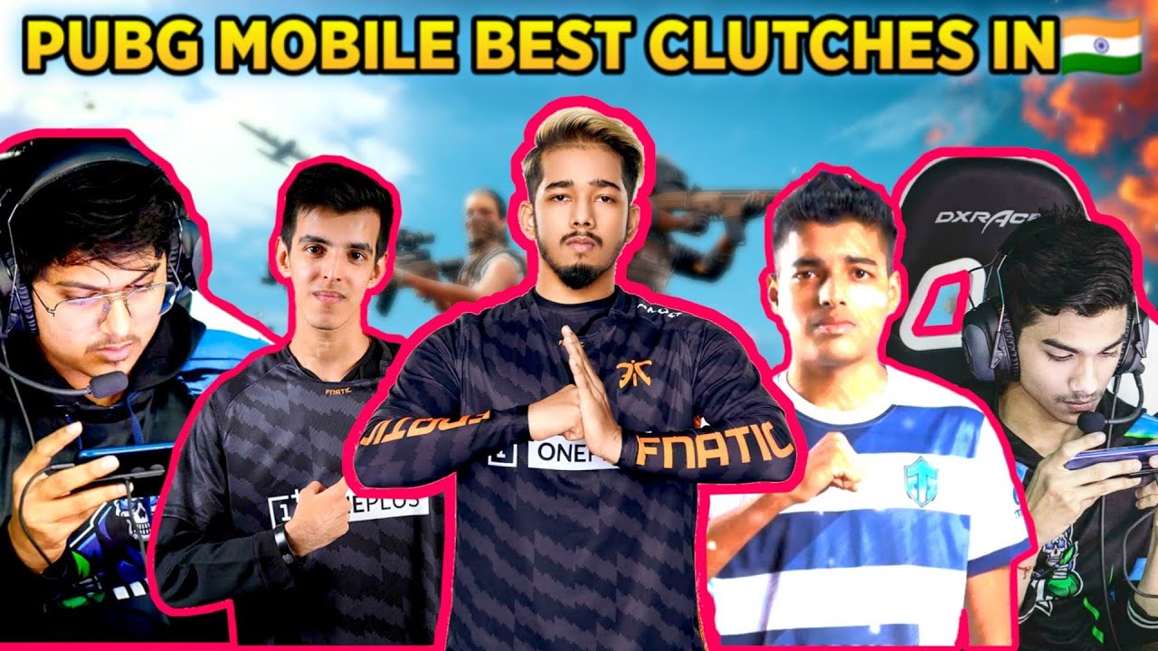 Pubg Mobile Best Clutches In India |Pubg Mobile | ft. Mortal, ScOut, Ronak, Jonathan, Regaltos