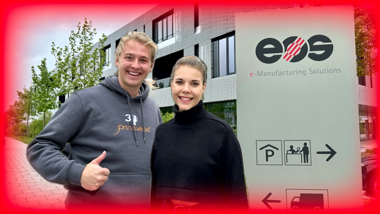 Zu Besuch beim Weltmarktführer EOS /  Herstellung von SLS 3D Druckern / Sonntags update