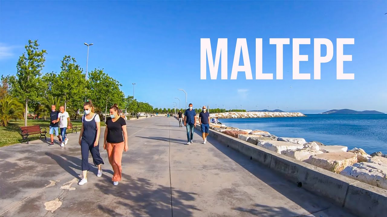 Istanbul Maltepe Sahil in 4k! Istanbul Travel Guide 2021