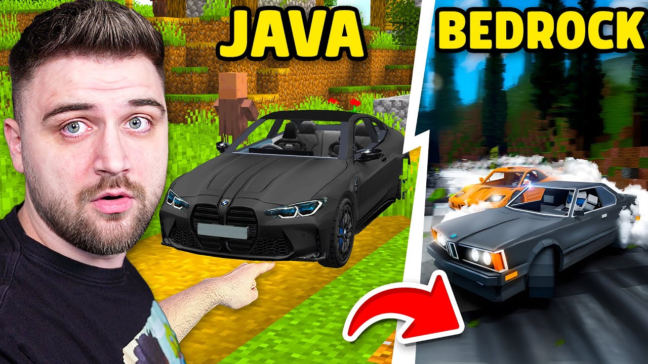 Testez MODURI pe Minecraft JAVA vs BEDROCK...