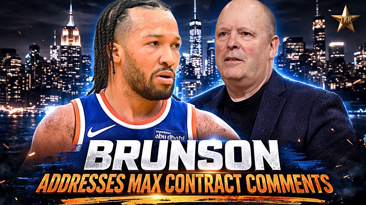 FINALLY! Jalen Brunson Addresses MAX CONTRACT Comments... | Knicks News