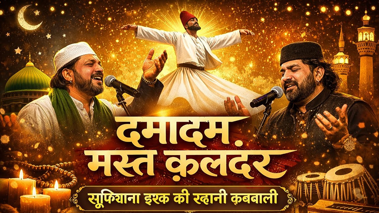 दमादम मस्त क़लंदर | सूफियाना इश्क़ की रूहानी क़व्वाली | दिल को छू लेने वाली पेशकश ✨💚