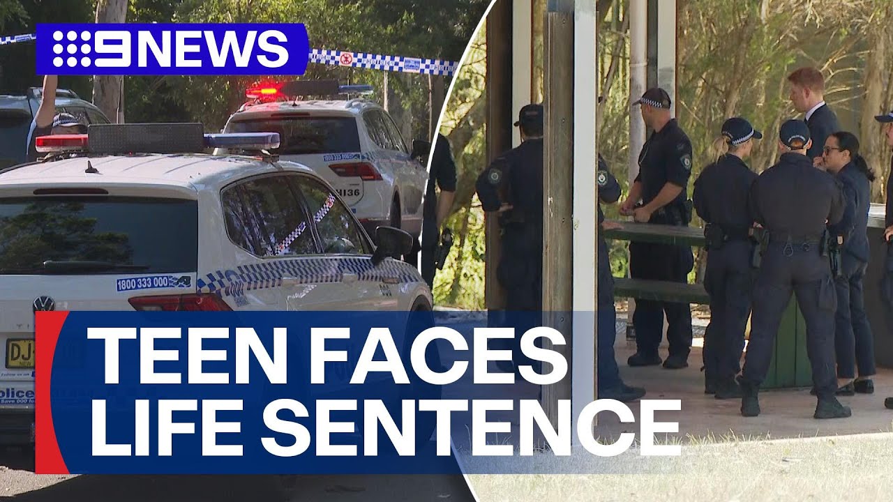 15-year-old faces life sentence over alleged stabbing murder of another teen | 9 News Australia