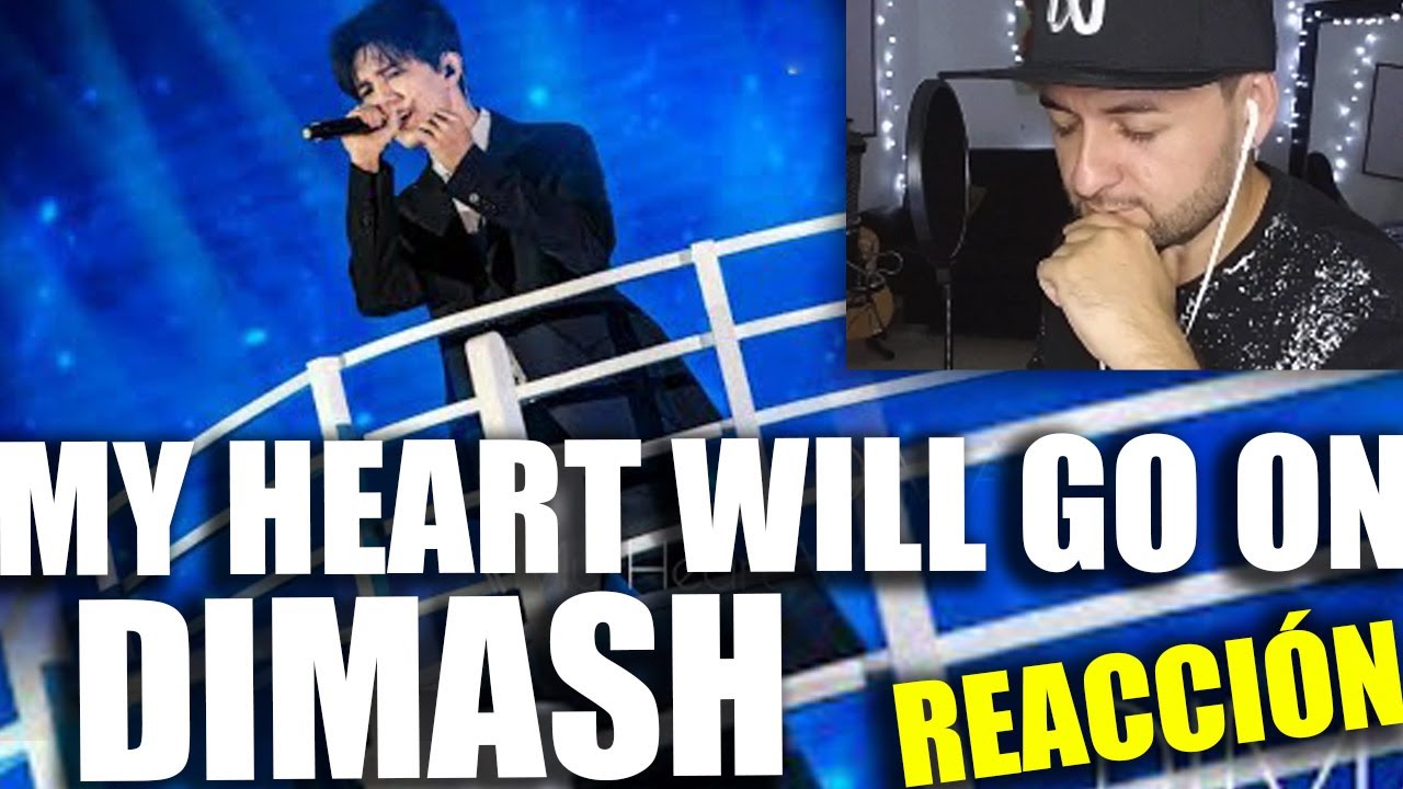 👏 TODA UNA LEYENDA 🔥 REACCION EN ESPAÑOL | Dimash Kudaibergen - My Heart Will Go On ( en vivo ) 🎤