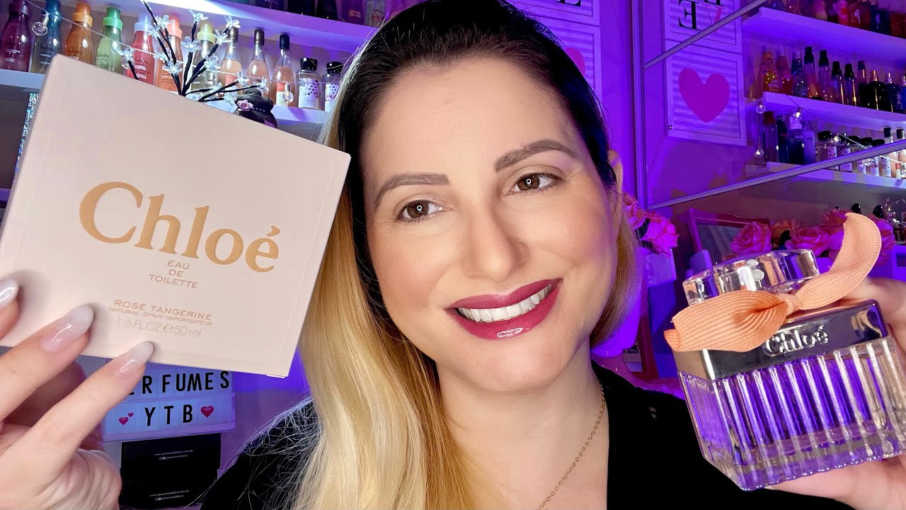 Lançamento Perfume Rose Tangerine Chloé EDT 💛