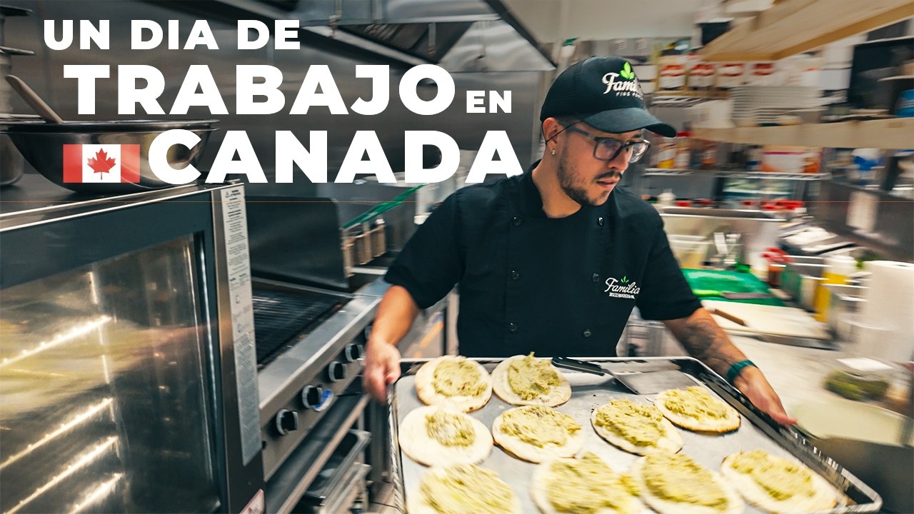 Nuestro trabajo en un restaurante en Canadá