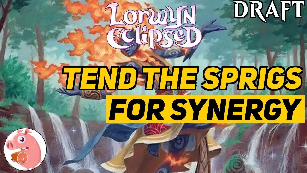 Tend The Sprigs For Synergy | Lorwyn Eclipsed Draft | Mythic Rank | MTG Arena