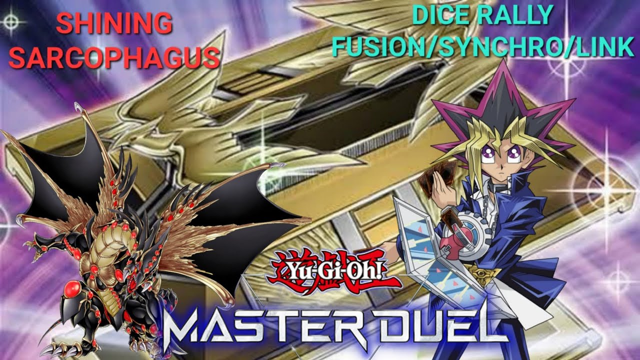 SHINING SARCOPHAGUS! - DICE RALLY EVENT FUSION/SYNCHRO/LINK! - YUGIOH MASTER DUEL!