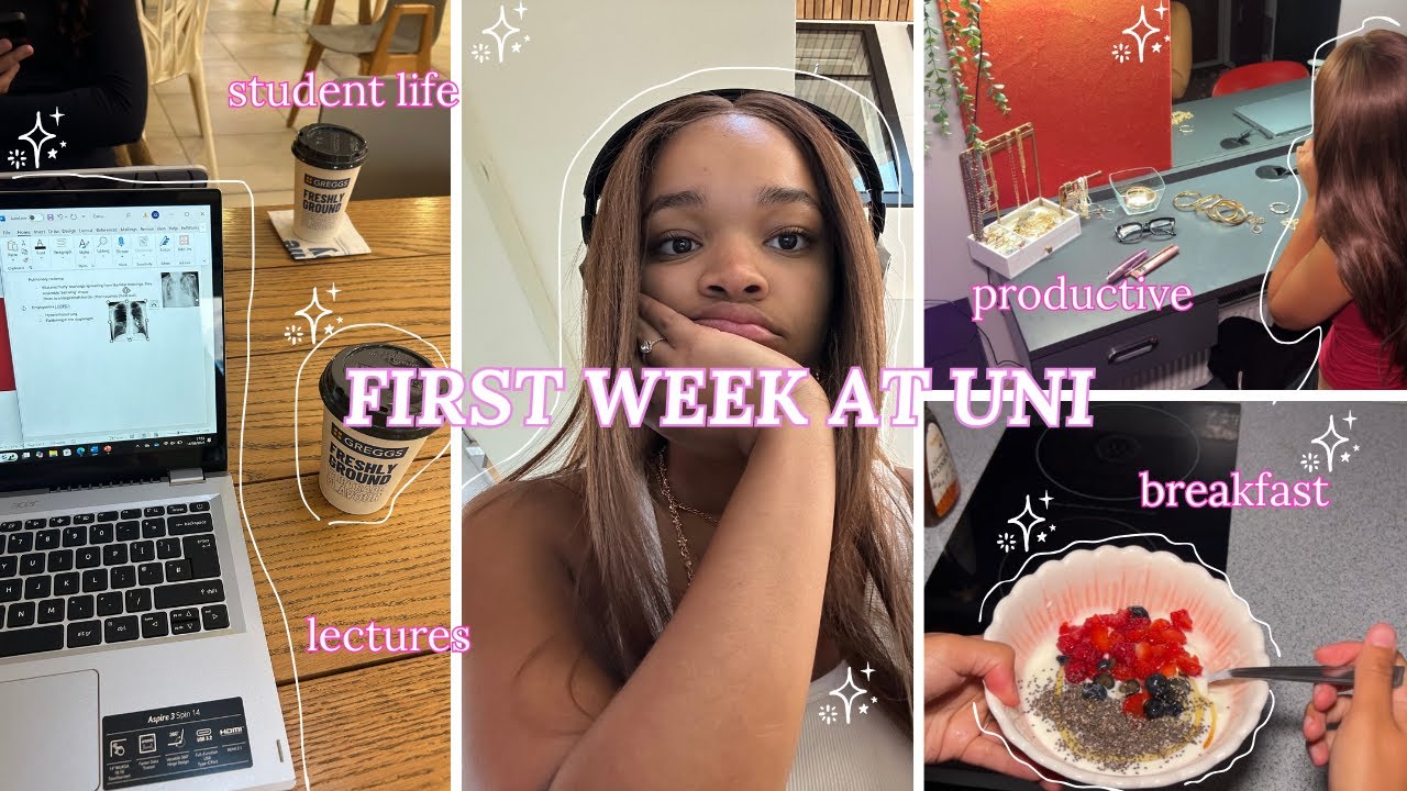 STUDY VLOG | Productive uni days, back to school, cooking, studying