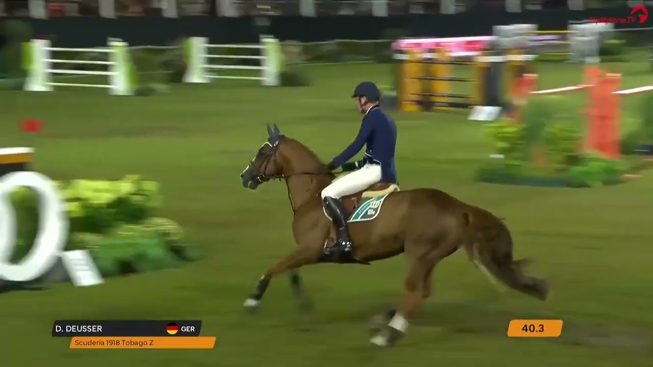 Daniel Deusser and Scuderia 1918 Tobago Z  | 1st place CSI5* Stephex Masters 150 JO
