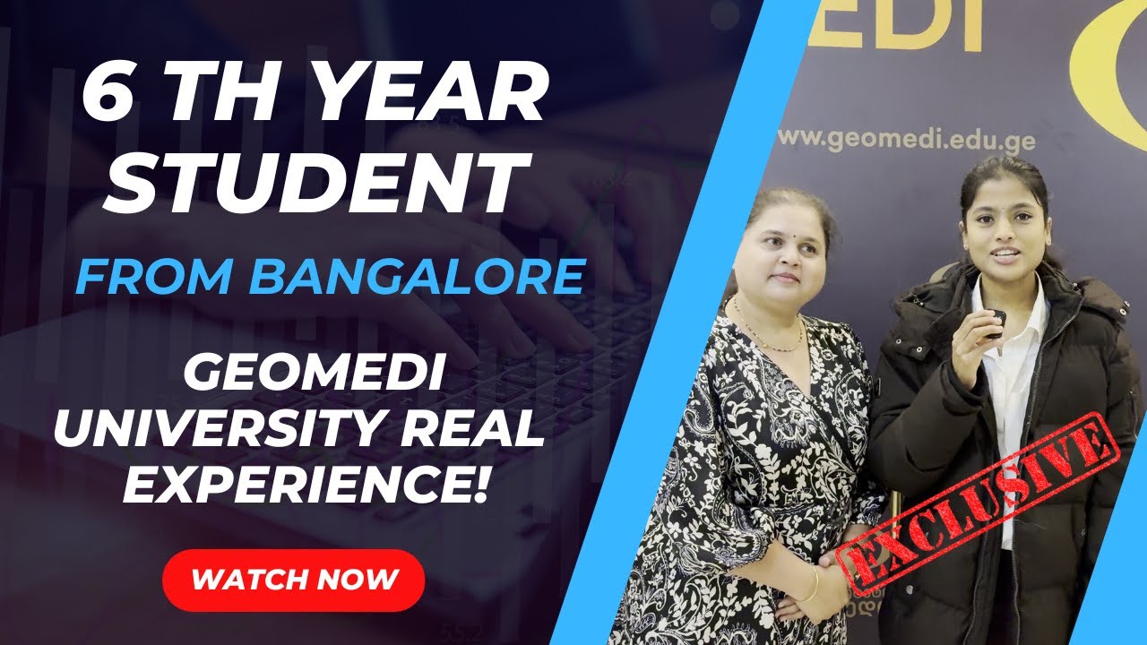 Mahalakshmi From Bangalore True Experience as a 6-Year Student at Geomedi University, Georgia | WEC