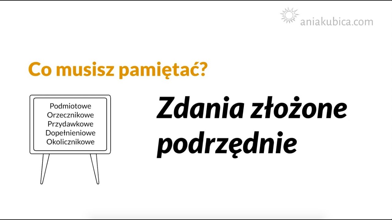 Zdania złożone podrzędnie (wykresy)