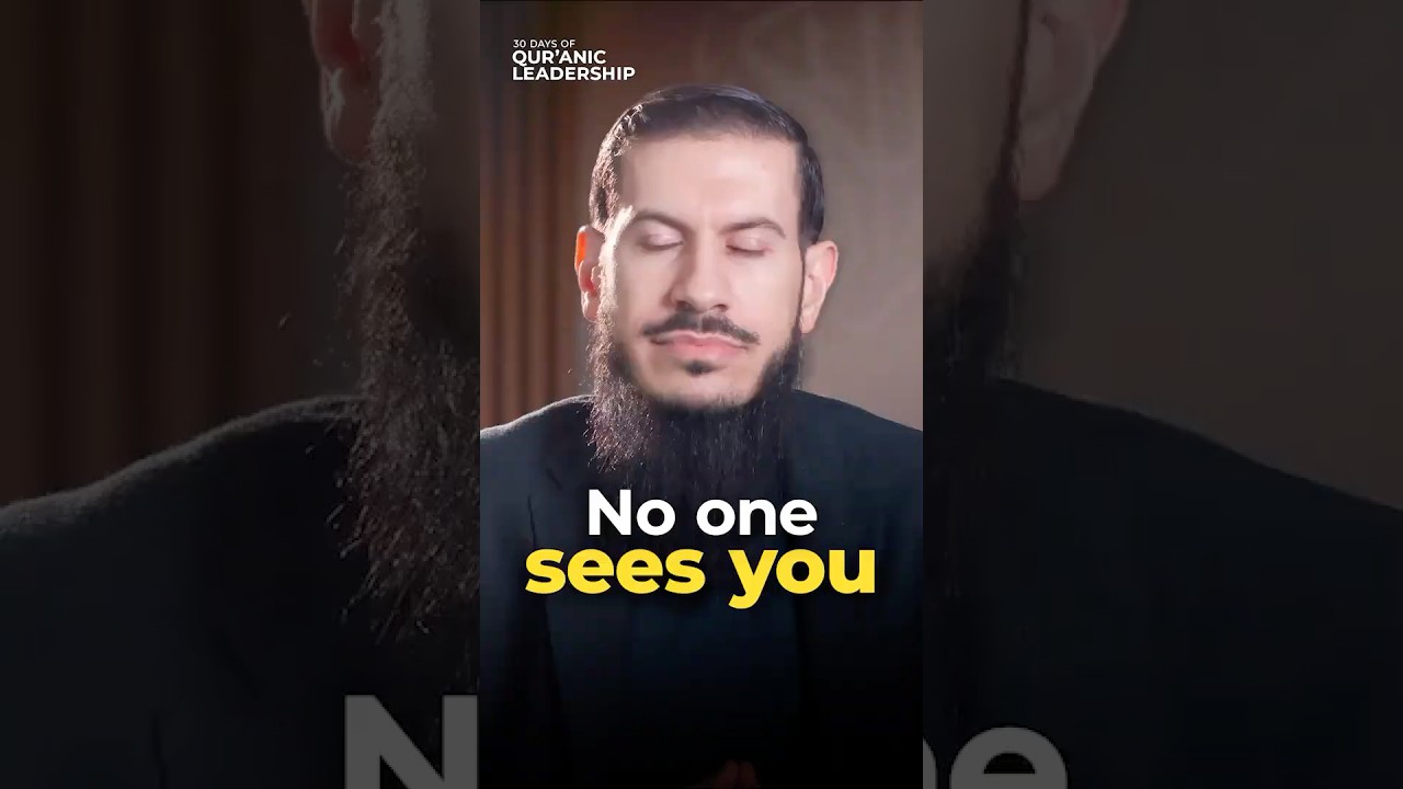 Who Are You When No One Is Watching? | Dr. Suleiman Hani