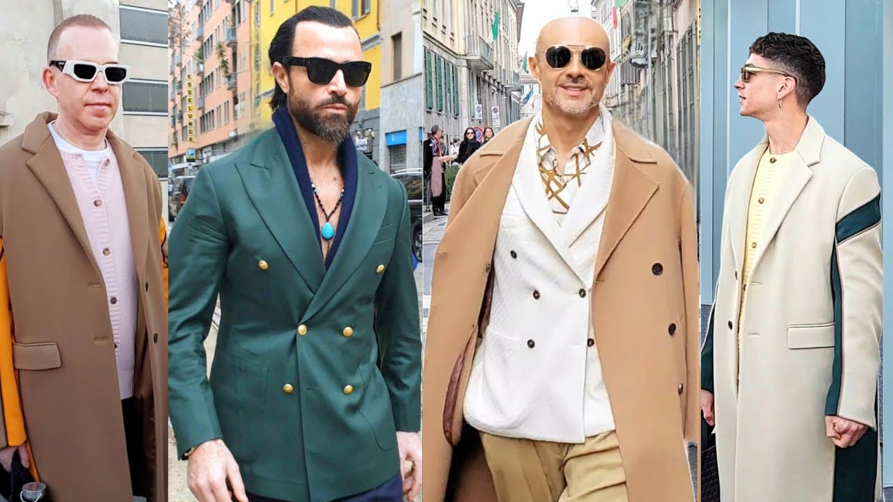 Men's Fashion Trends. MFW 2024.