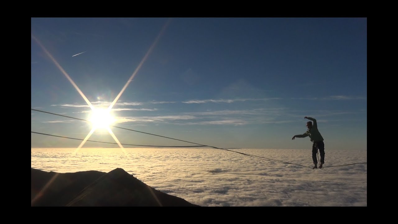 Marathon for Aiducation - On a Highline