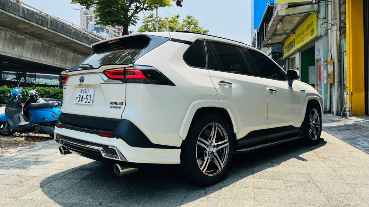 5代 Toyota RAV4 Hybrid JDM Wald 空力套件 x Valenti Japan LED尾燈總成 絕美新登場 《激安！333日本部品 X G3車庫》
