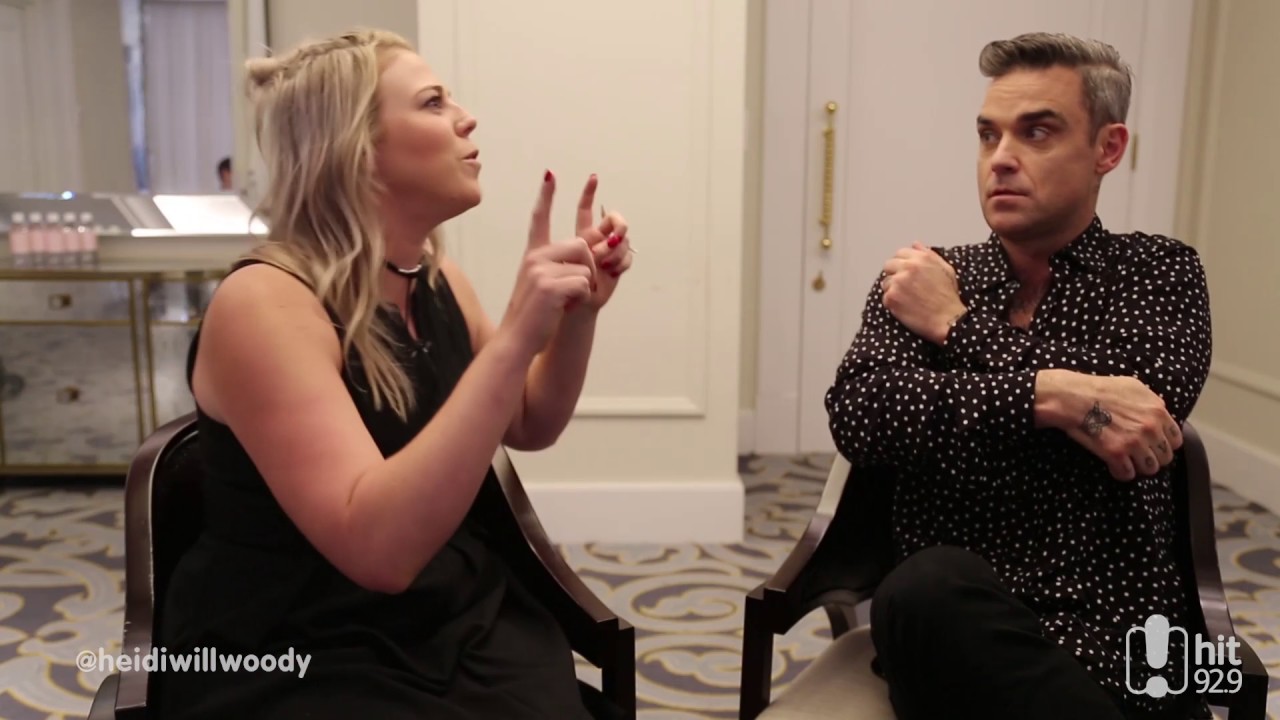 Surprise interview - the moment I met my favourite singer of all time Robbie Williams