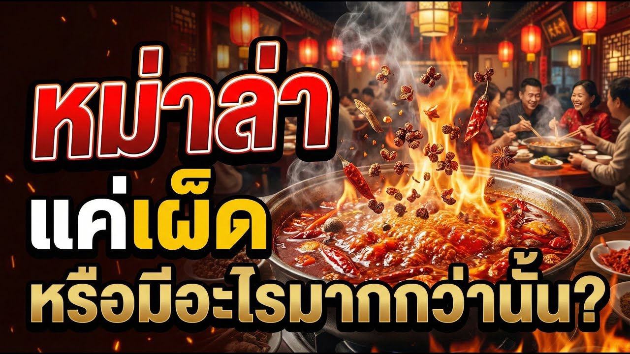 หม่าล่า…แค่เผ็ด หรือมีอะไรมากกว่านั้น