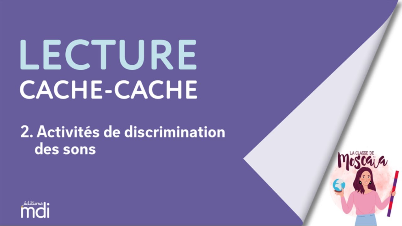Activités de discrimination des sons - Lecture cache-cache