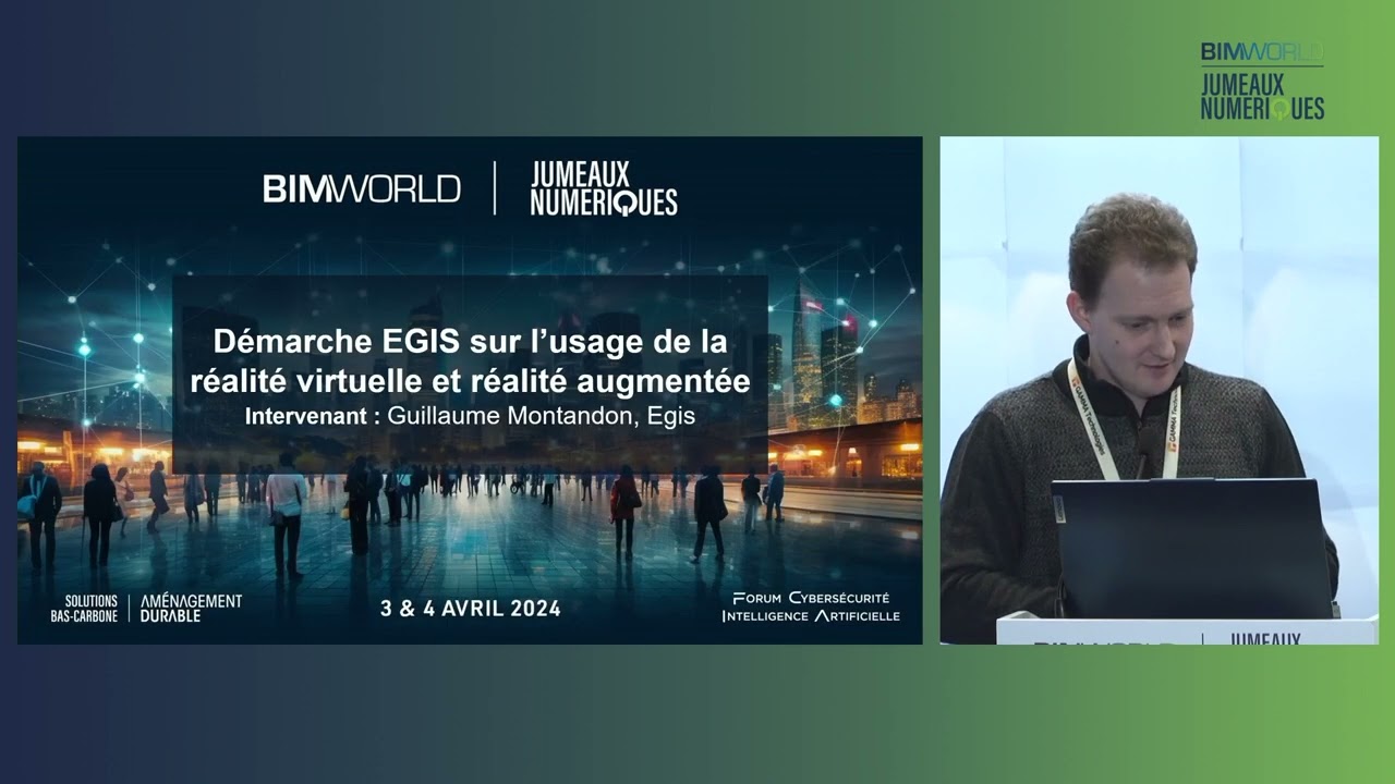 BIM World Paris 2024 | La réalité augmentée dans la construction avec GAMMA AR et EGIS