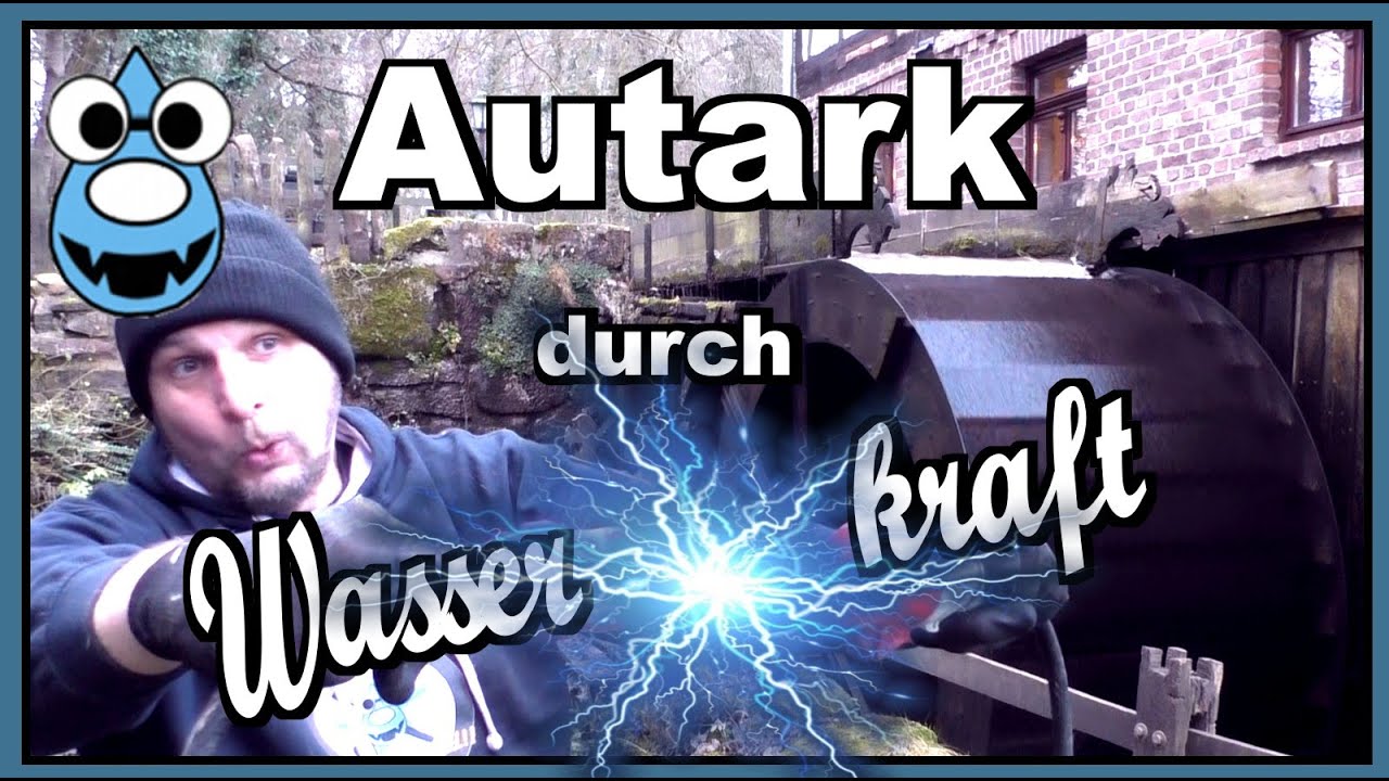 ⚡Autark durch Wasserkraft⚡ So funktioniert unsere Kleinwasserkraftanlage