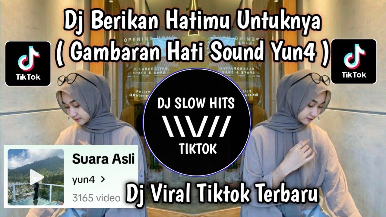 DJ BERIKAN HATIMU UNTUKNYA | DJ GAMBARAN HATI SOUND yun4 SLOW REMIX VIRAL TIKTOK TERBARU