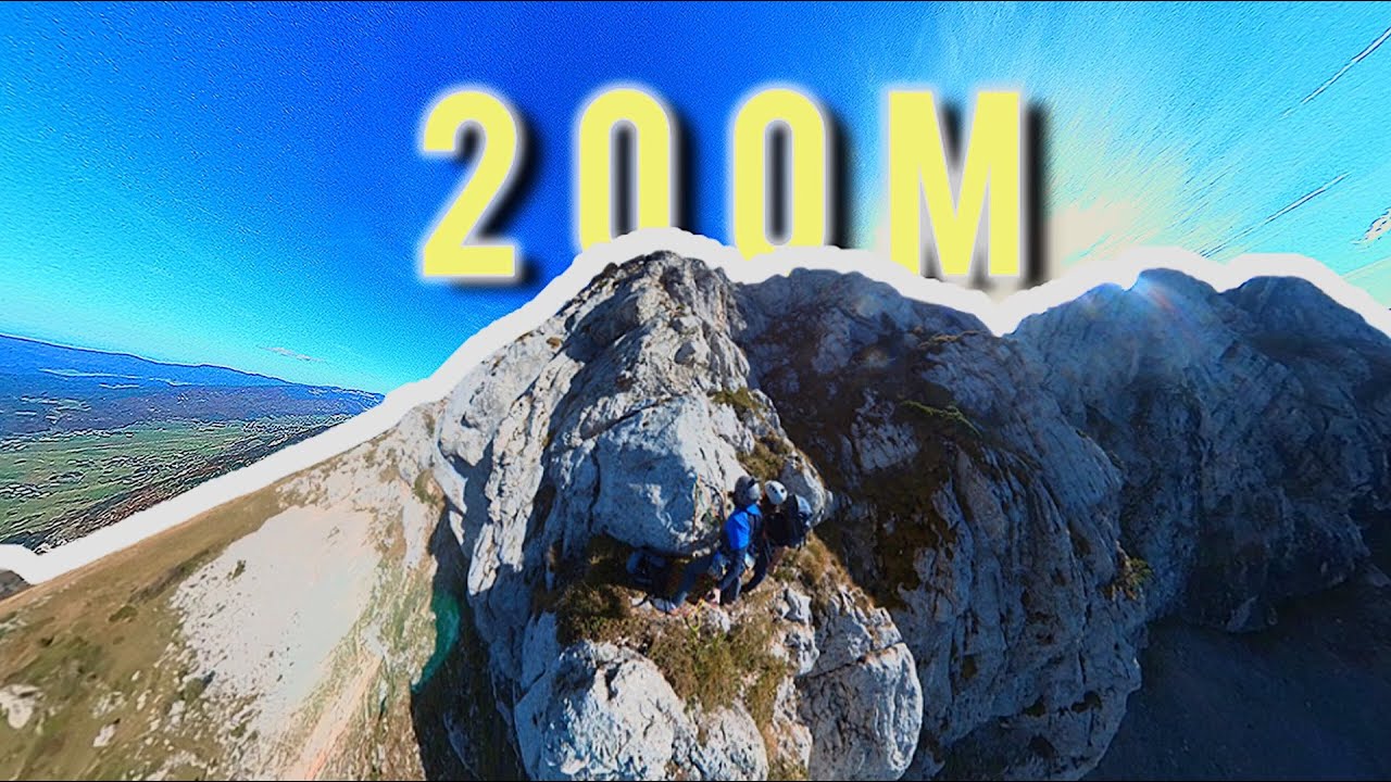 ON GRIMPE UNE VOIE DE 200M ENTRE FRÈRES