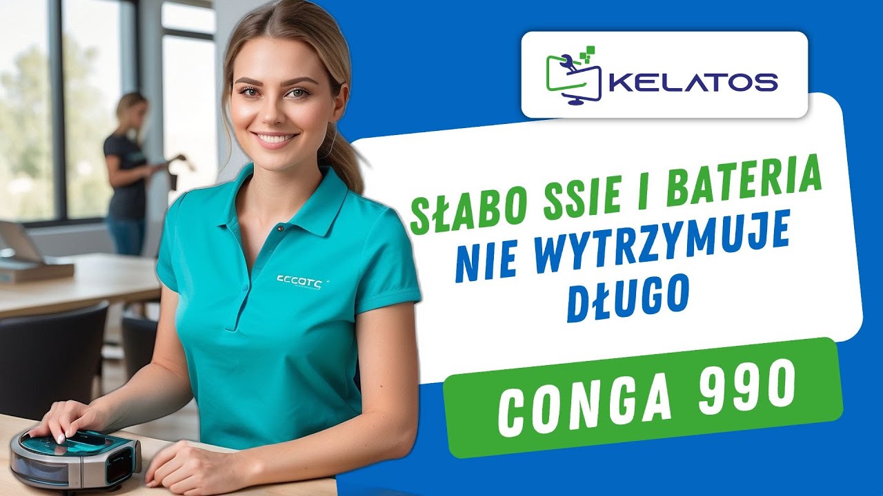 ✅ Jak naprawić Cecotec Conga 990, kt&oacute;ry słabo ssie i ma kr&oacute;tki czas pracy na baterii? ✅ NAPRAWA 2024