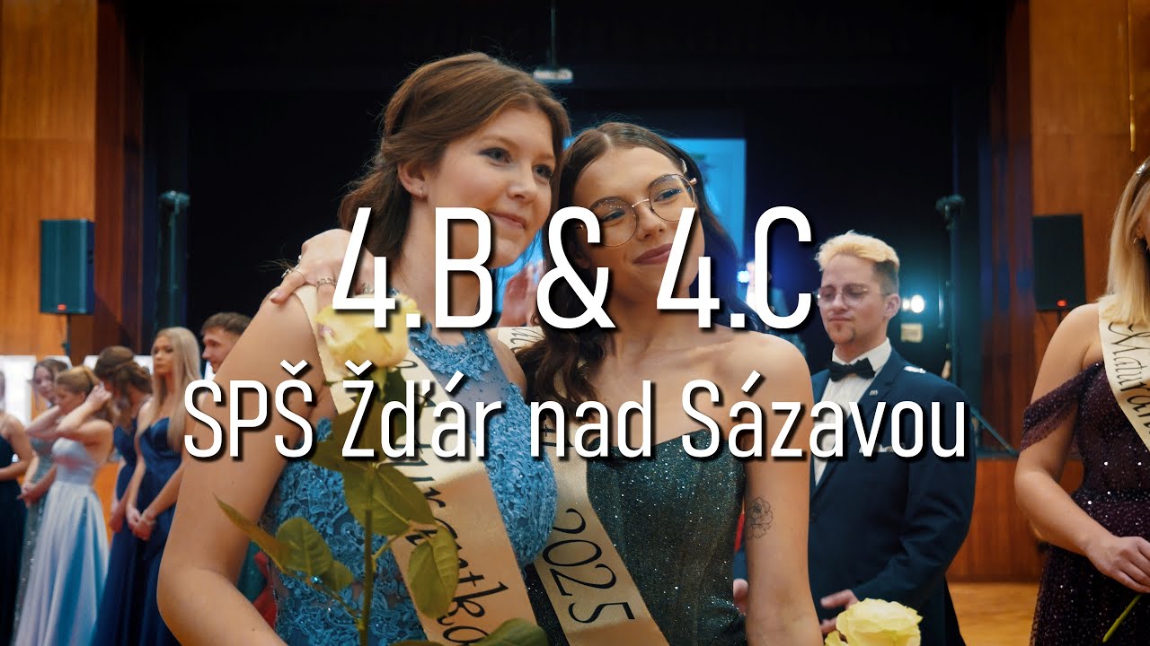 Maturitní ples – SPŠ Žďár nad Sázavou 4.B & 4.C 2024