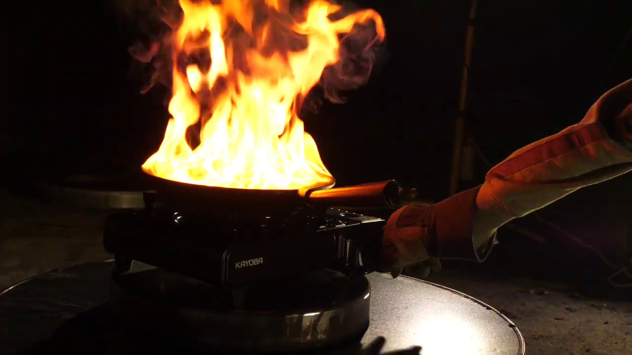 Firemill another testing with kitchenoil