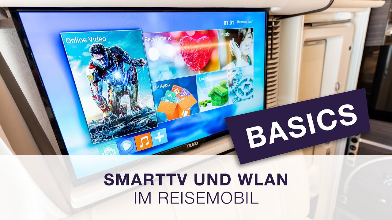 Concorde Basics – SmartTV und WLAN