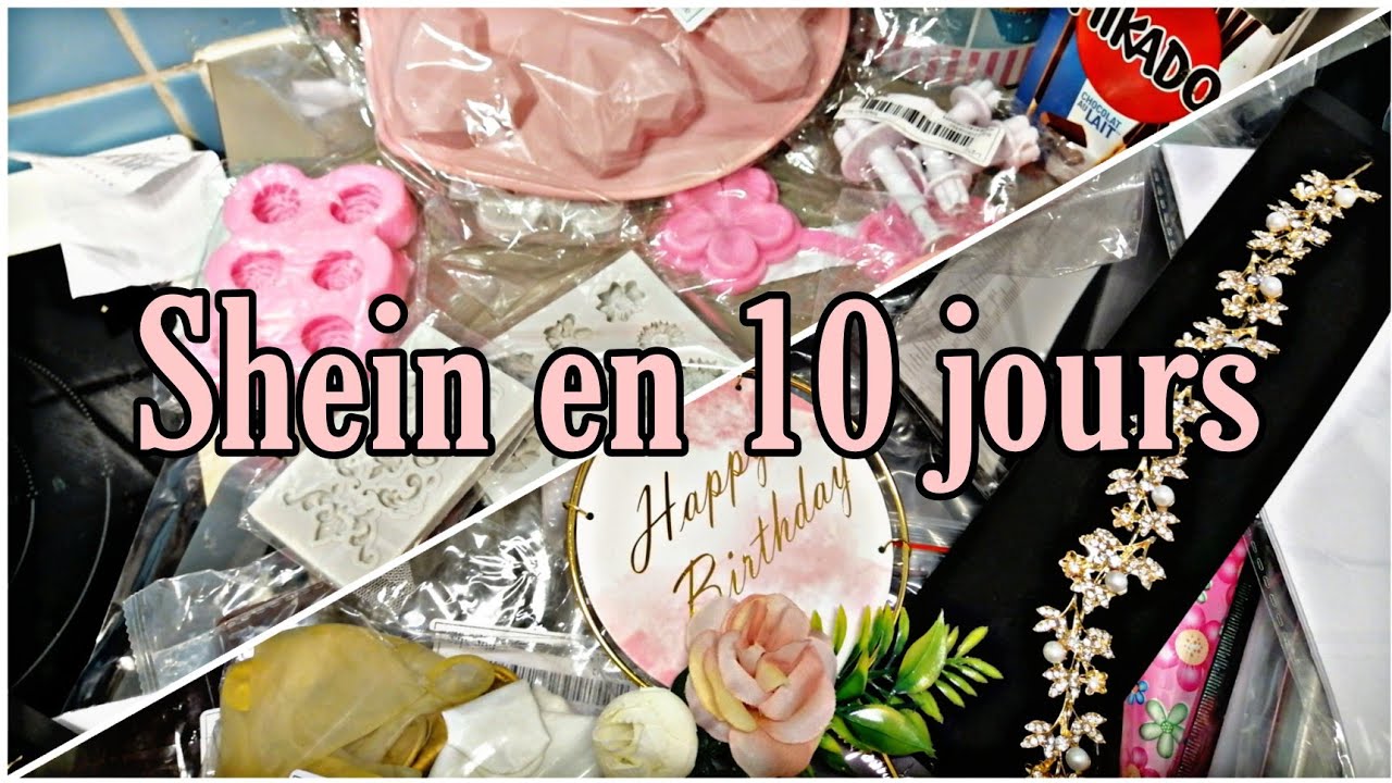 Mes achats de la pâtisserie 🎉tous pour vos cups cakes 🎊shein express ✨