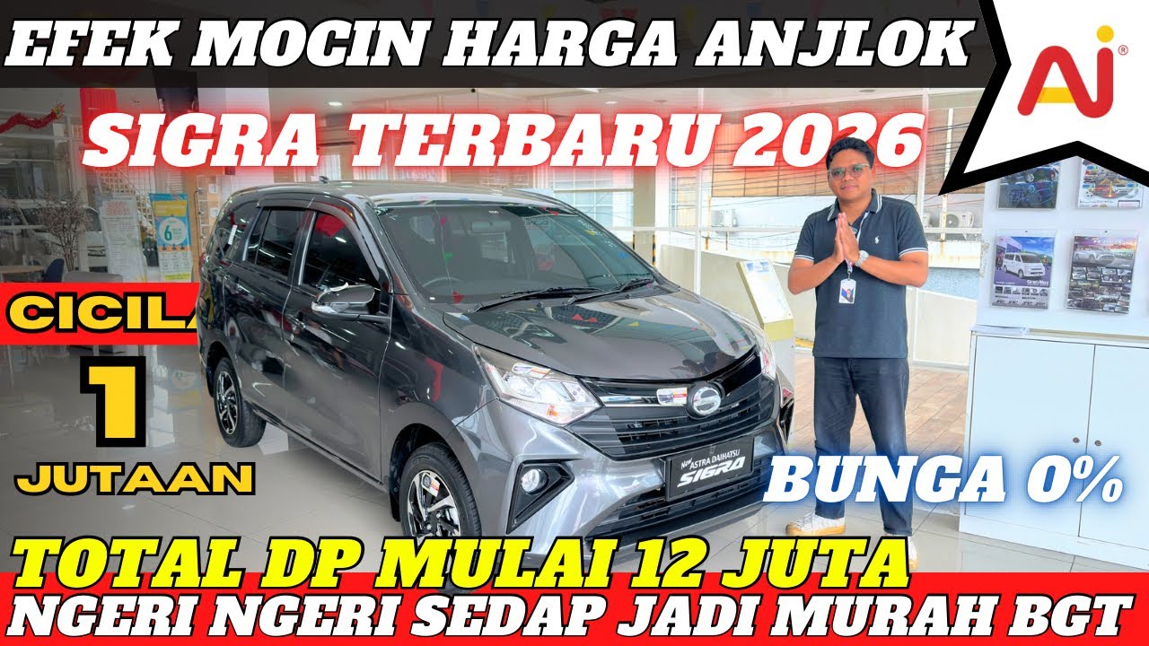 DAIHATSU SIGRA MURAH BANGET‼️ KALO SEGINI SIH MENDING AMBIL BARU AJA‼️ MOCIN EFFECT⁉️