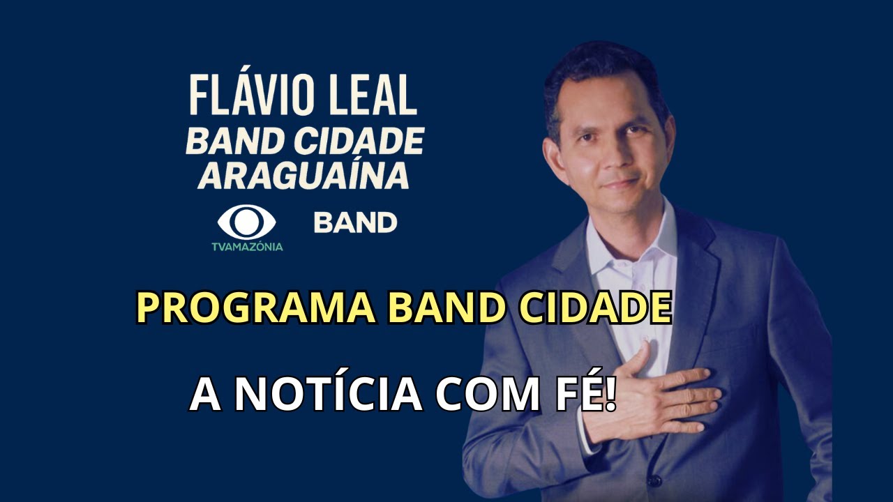 PROGRAMA BAND CIDADE ARAGUAÍNA AO VIVO 16 02 2026