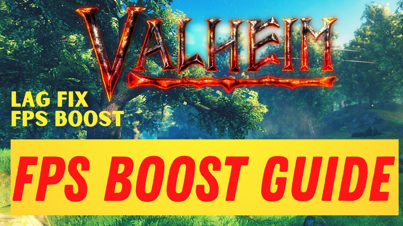 Valheim FPS Boost | Valheim server lag fix| how to fix Vaheim lag Guide for windows 10|100% working