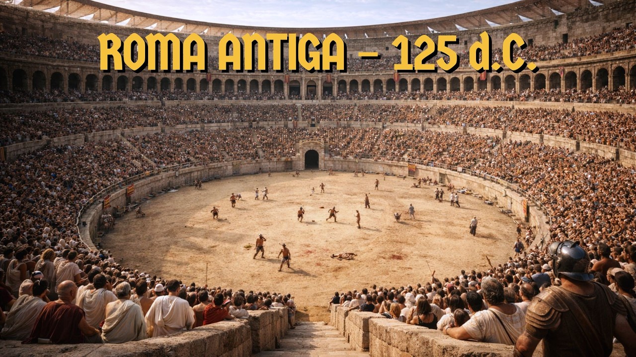 Roma Antiga - A Maior Cidade do Mundo (Reconstrução por IA)