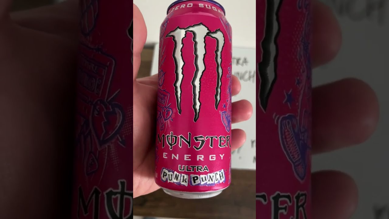 🍓🍇🍎👊 Monster Energy - Ultra Punk Punch Review! 👊🍎🍇🍓