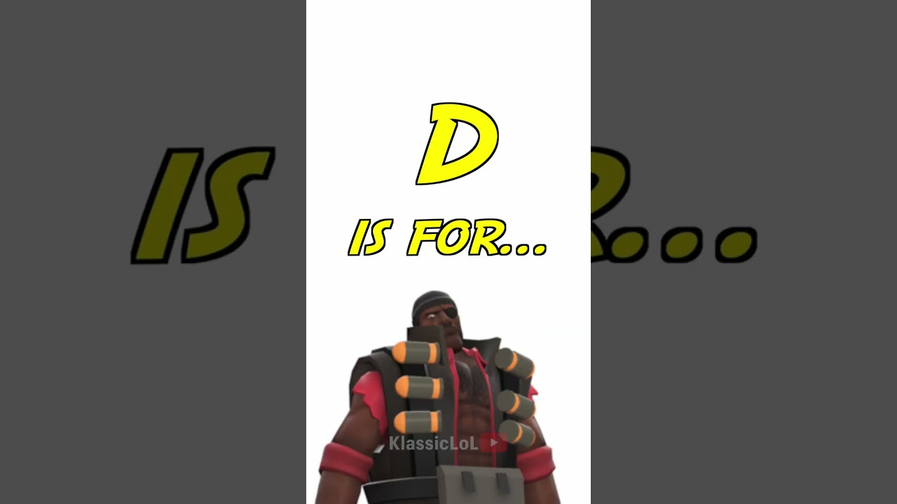 The alphabet according to TF2 (part 1)